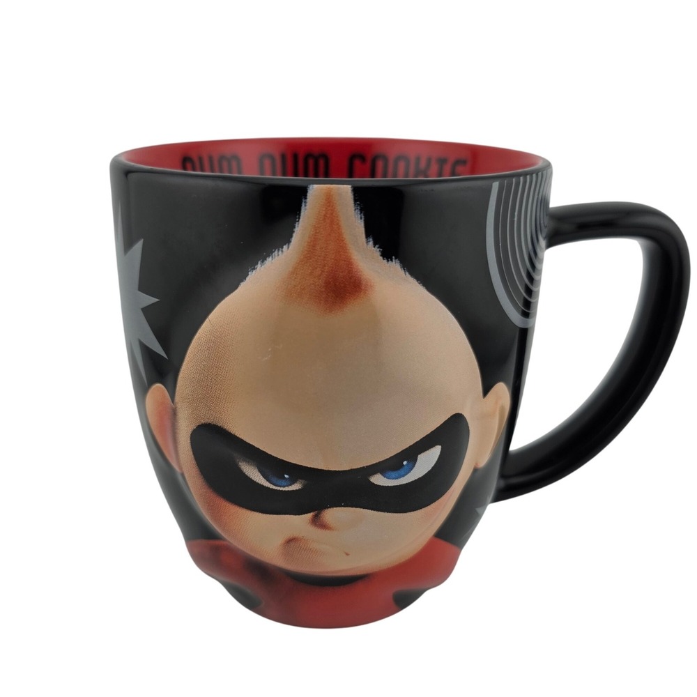 Disney‎ Parks The Incredibles Jack Jack Num Num Cookie Mug Red Interior